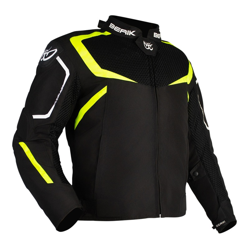BERIK 4 SEASONS JACKET – BLACK/HI-VIZ 50