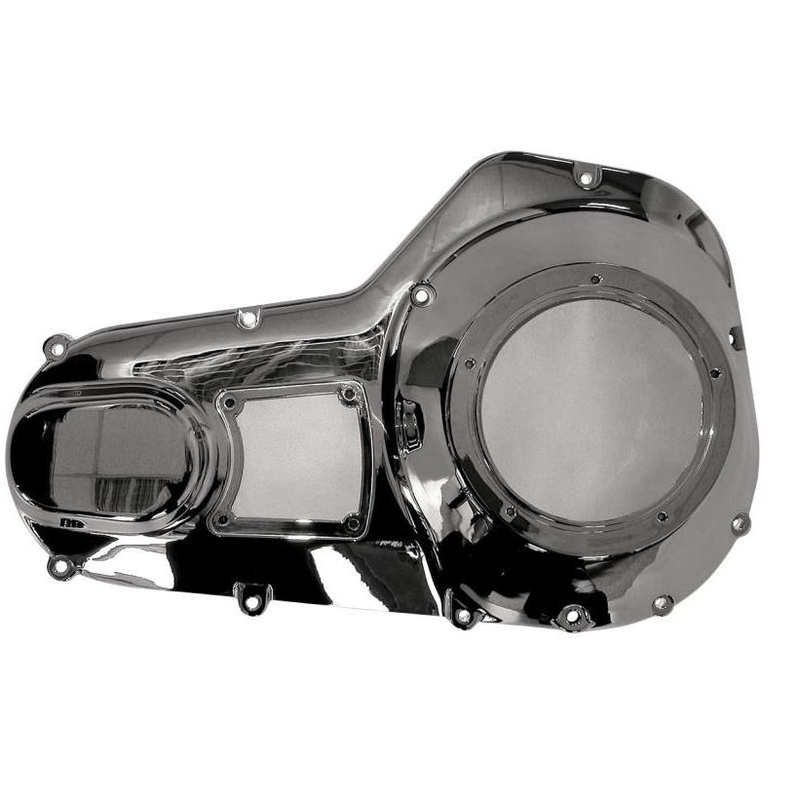Drag Specialties Aluminum Outer Primary Cover – Satin Black 210212