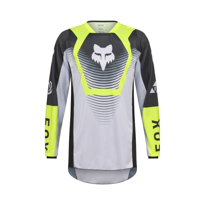 FOX 2026 180 COLLECT JERSEY – GREY/YELLOW XS