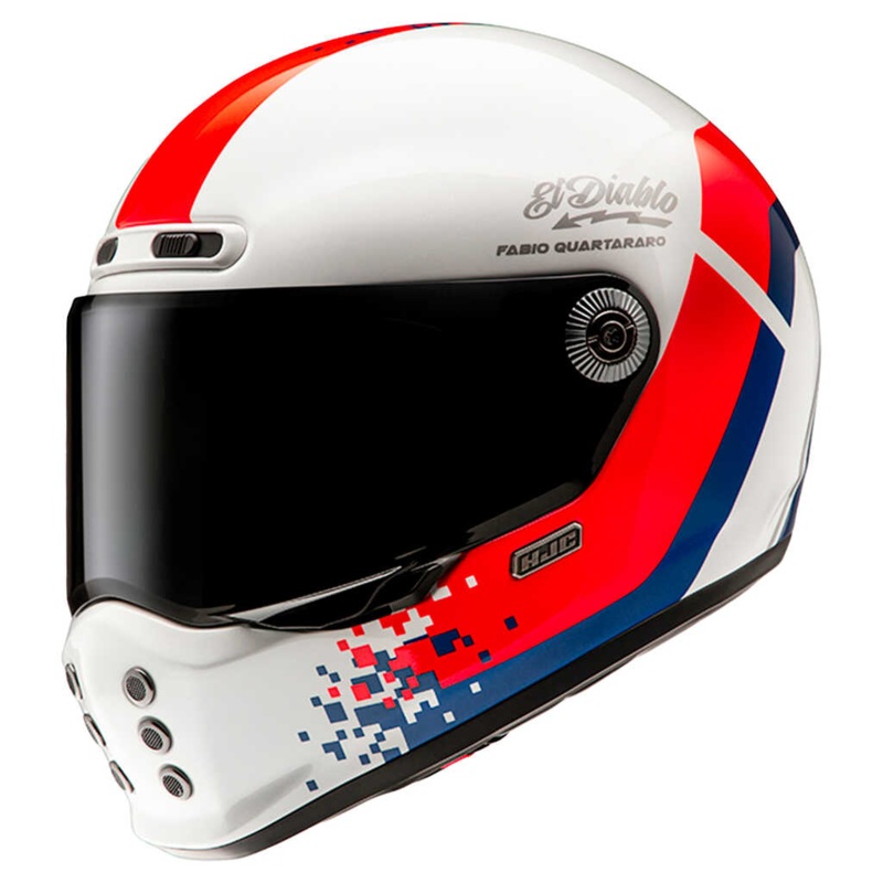 HJC V10 QUARTARARO FQ20 RETRO HELMET – MC21 S