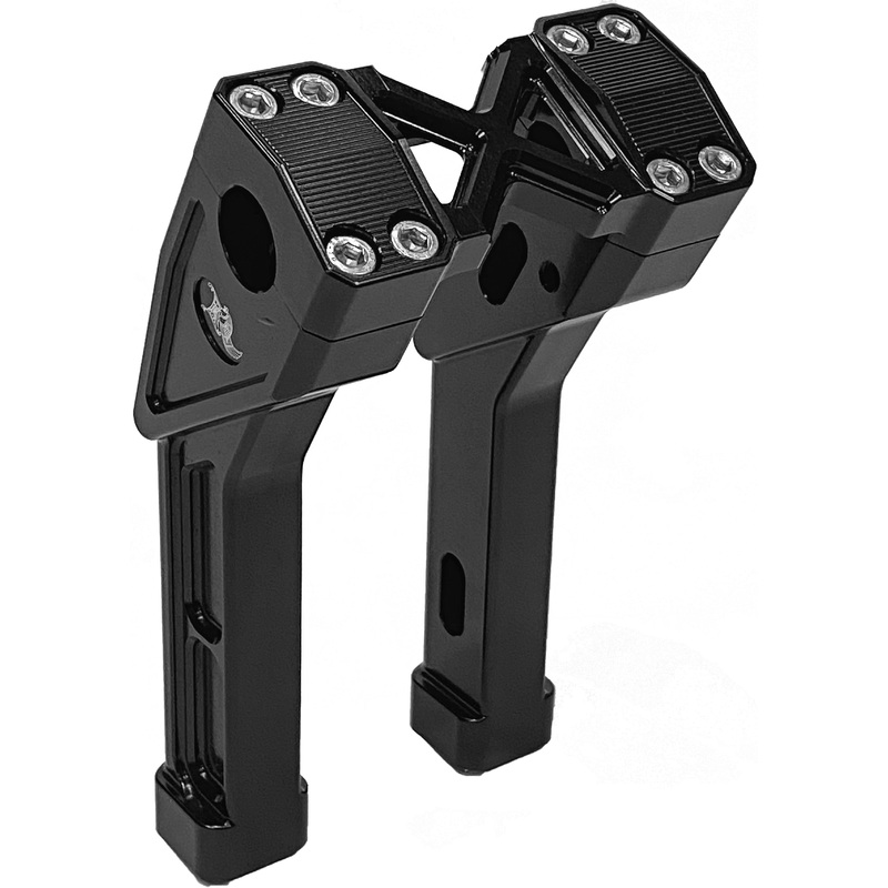 Kens Factory 563-03070 Nl 1″ X-Riser 8″ Pullback Black