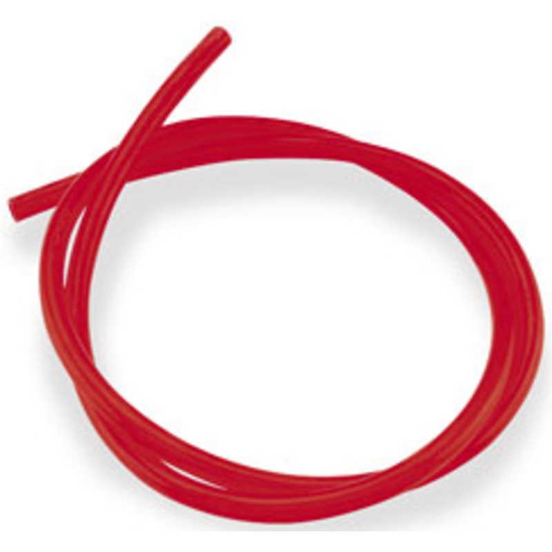 Helix Racing Products Colored Fuel Line – 1/4in. x 3/8in. 25ft. – Transparent Red 140-3808