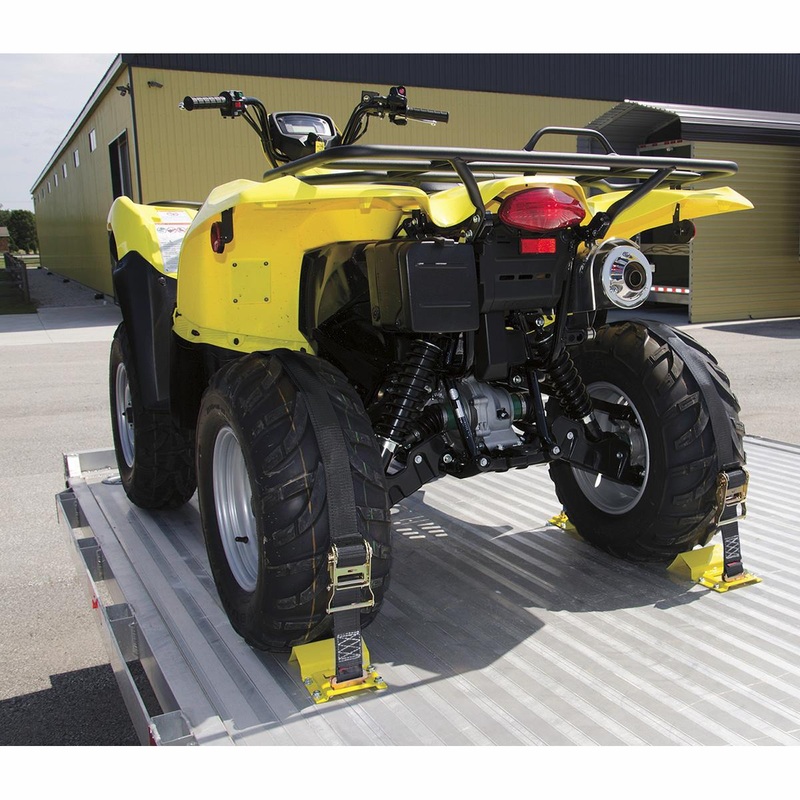 Moose Utility Wheel Chock and Tie-Down Strap Kit 3920-0399