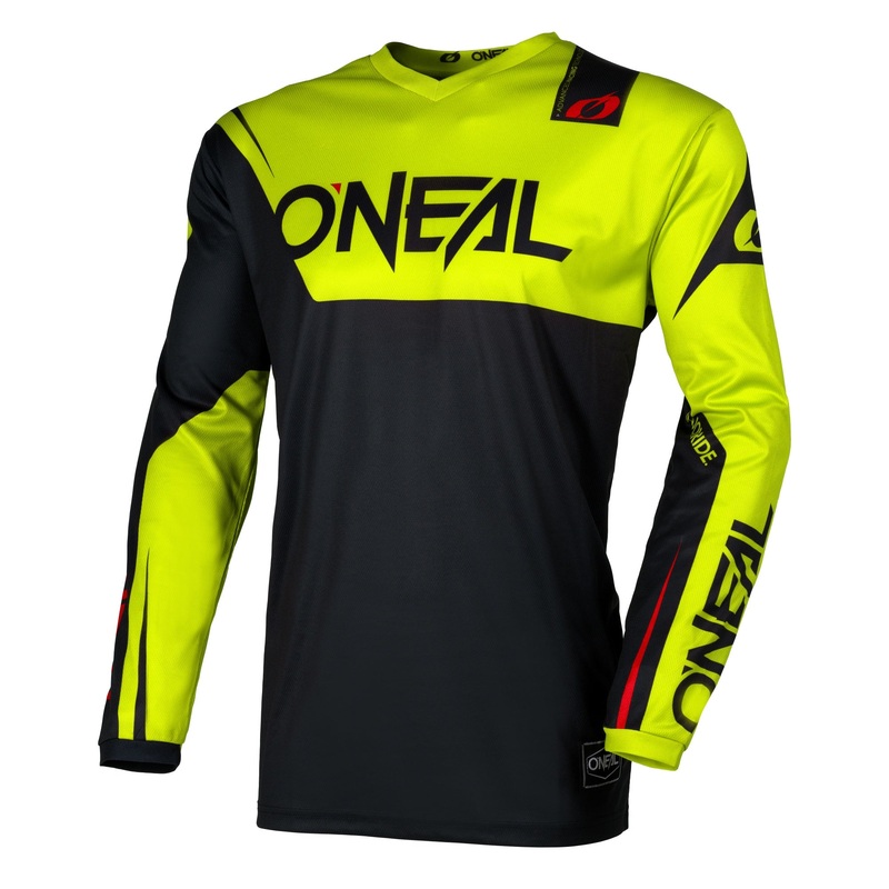 ONEAL 2026 ELEMENT RACEWEAR JERSEY – BLACK/NEON YELLOW S