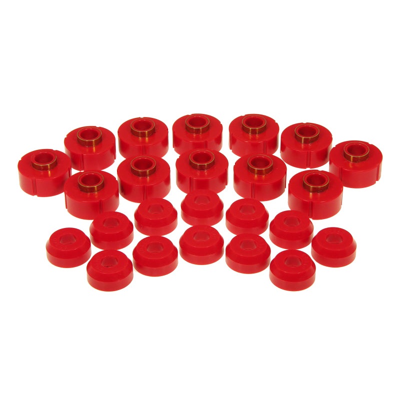 Prothane 63-91 Jeep Wagoneer Body Mount – Red