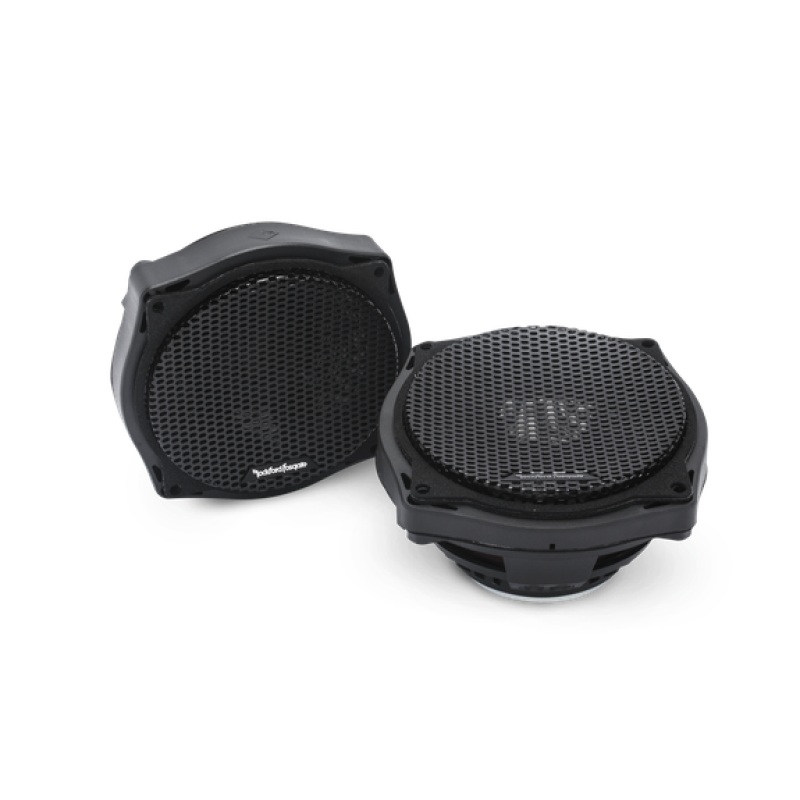 Rockford Fosgate 1998-2013 Harley Davidson Street Glide 6.5in Full Range Fairing Speakers