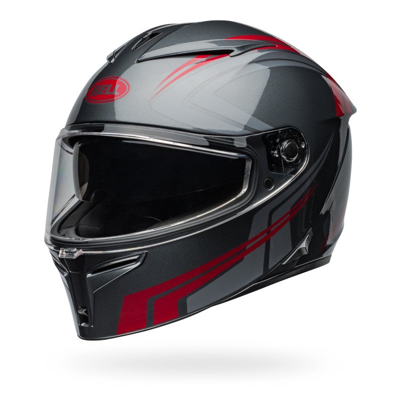 BELL LITHIUM JETSTREAM HELMET – GREY/RED S