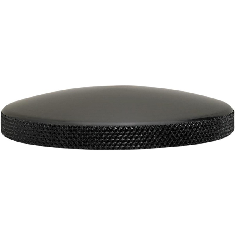 Joker Machine Knurled Gas Cap – Black Anodized 09-040KB