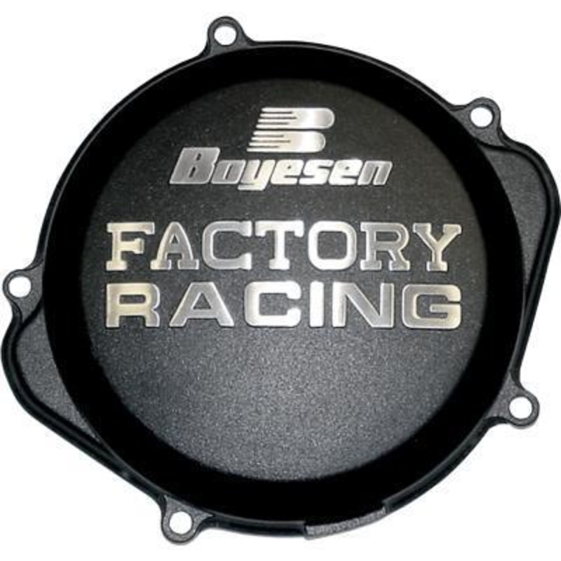 Boyesen Factory Clutch Cover – Black CC-38CB