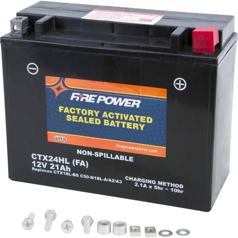 Fire Power Factory Activated Maintenance Free Sealed Battery CTX24HL-BS(FA)