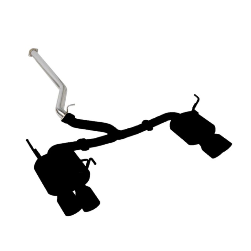 Remark 22+ Subaru WRX (VB) Sports Touring Spec – 4in. SS Quad Tips (Non-Resonated)
