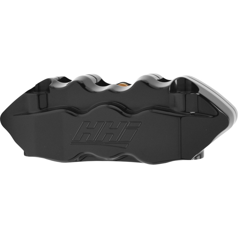 Hawg Halters Inc 750-04066 6 Pist Frt Radial Mnt Cal R/H Black