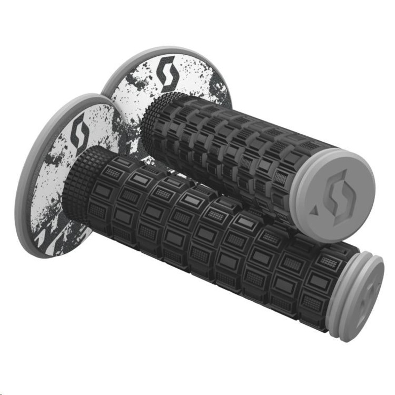 Scott USA Mellow ATV Grips – Black/Gray 269305-1001