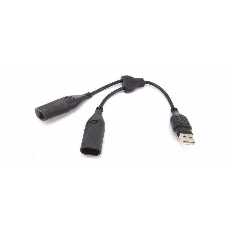 Tecmate Optimate USB Y-Splitter with Waterproof Connection System O-110