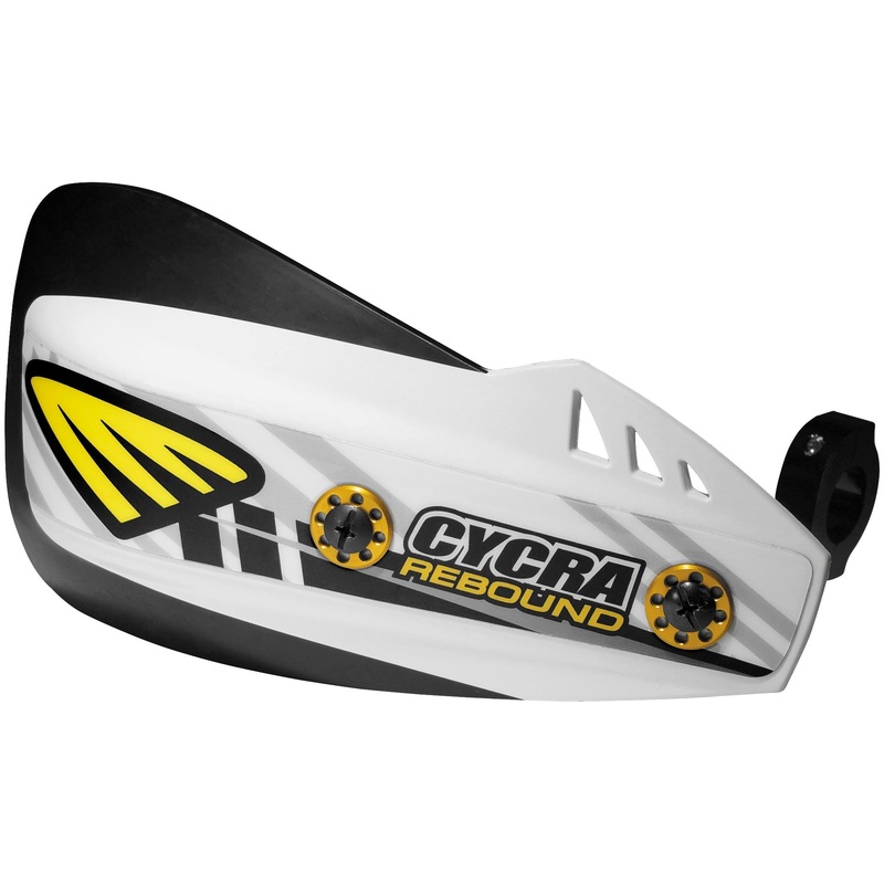 Cycra Rebound Handshields – White 1CYC-0226-42