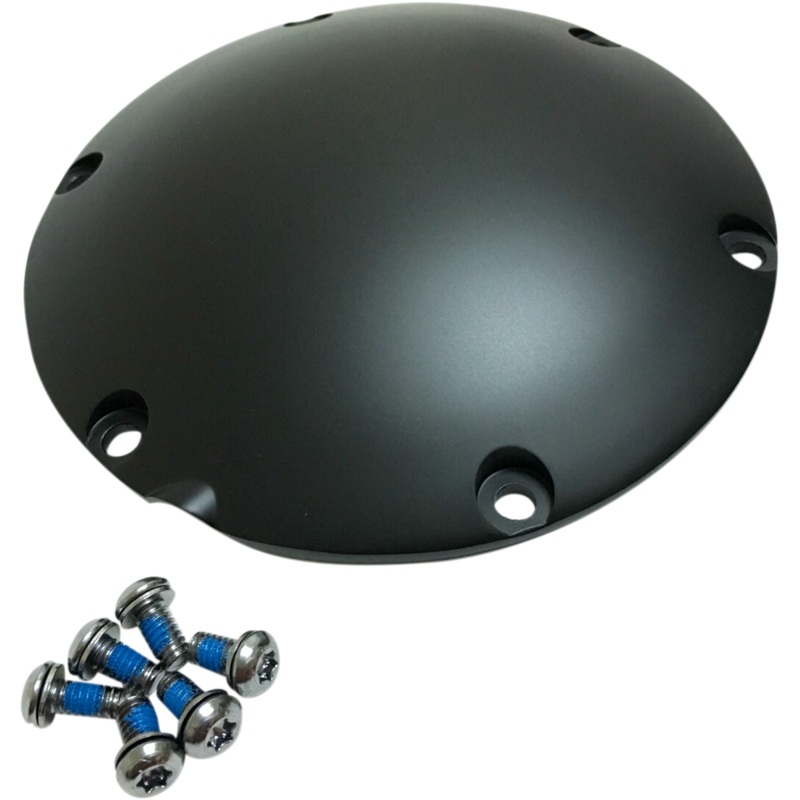 Drag Specialties Derby Cover – Satin Black 1107-0440