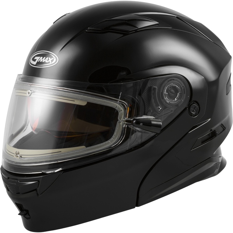 G-Max MD-01S Electric Shield Helmet XS Matte Black