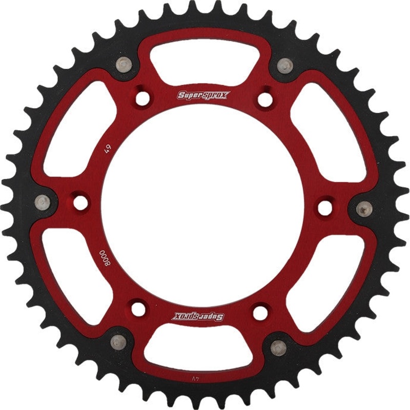 Supersprox Stealth Rear Sprocket – 50T RST-8000-50-RED