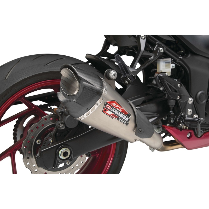 Yoshimura AT2 Street Series Slip-On – Stainless Steel Muffler 11801BP521