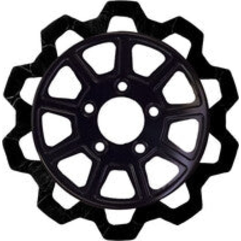 Lyndall Racing Brakes Bow Tie 9 Spoke Rotor – 11.8in. – Black 4103-1133