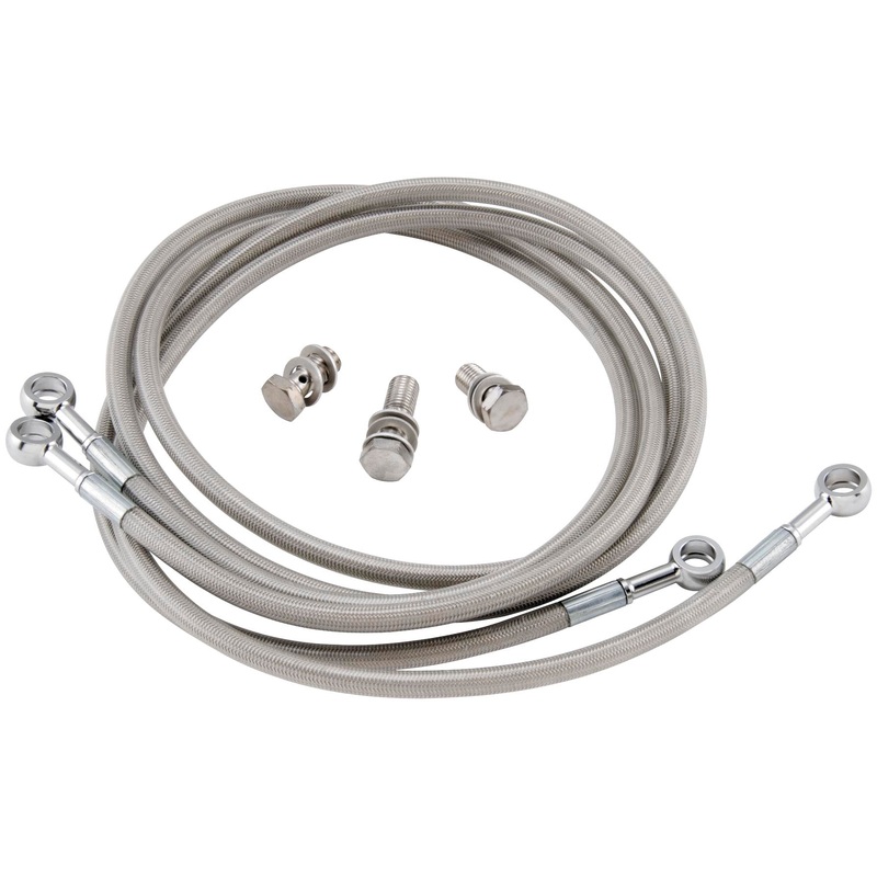 Streamline Universal Rear Brake Line Kit – Clear – 24in. UNIV-R-24