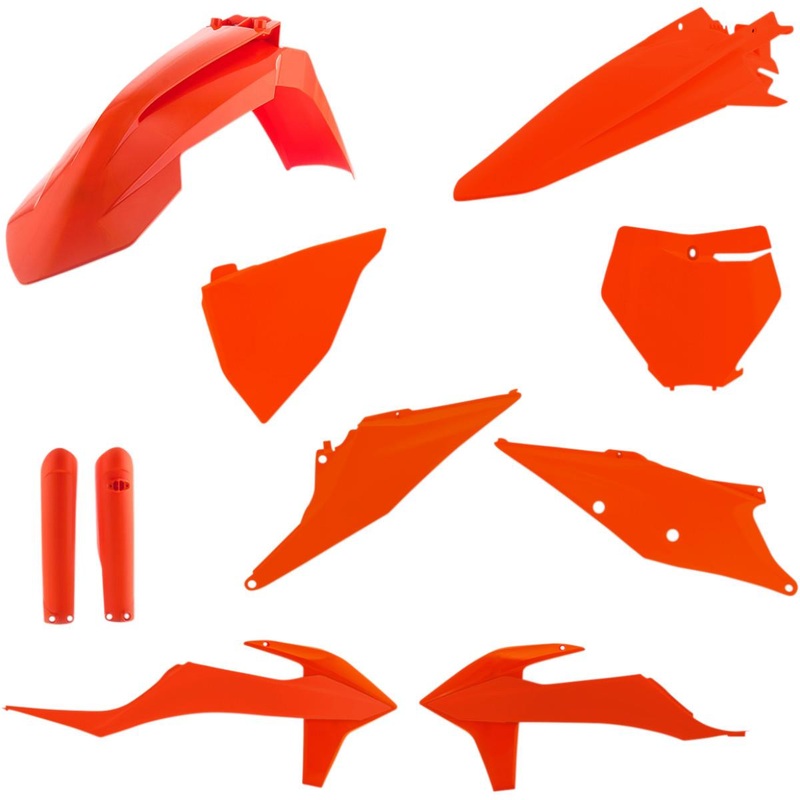 Acerbis Full Plastic Kit – Orange 16 2726495226