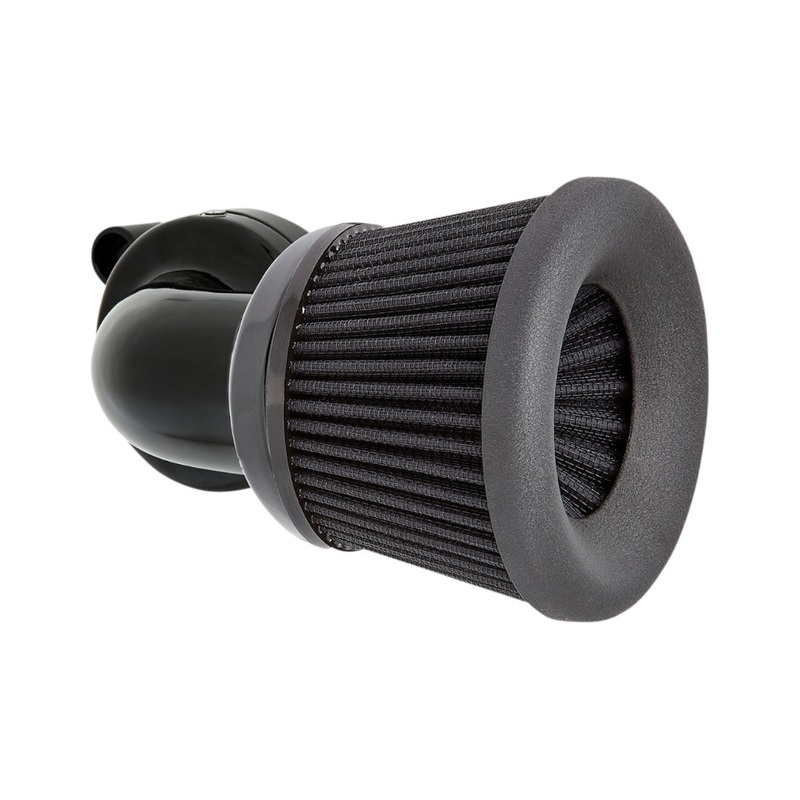 Arlen Ness Velocity 90deg. Air Cleaner Kit – Black 600-028