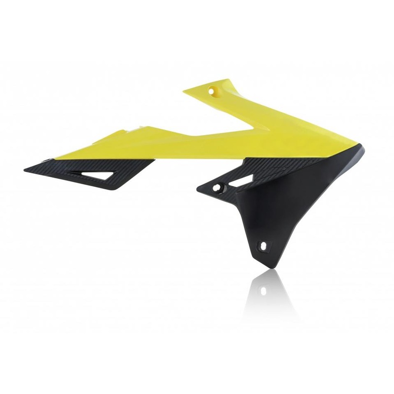 Acerbis Radiator Shrouds – Yellow/Black 2686491017