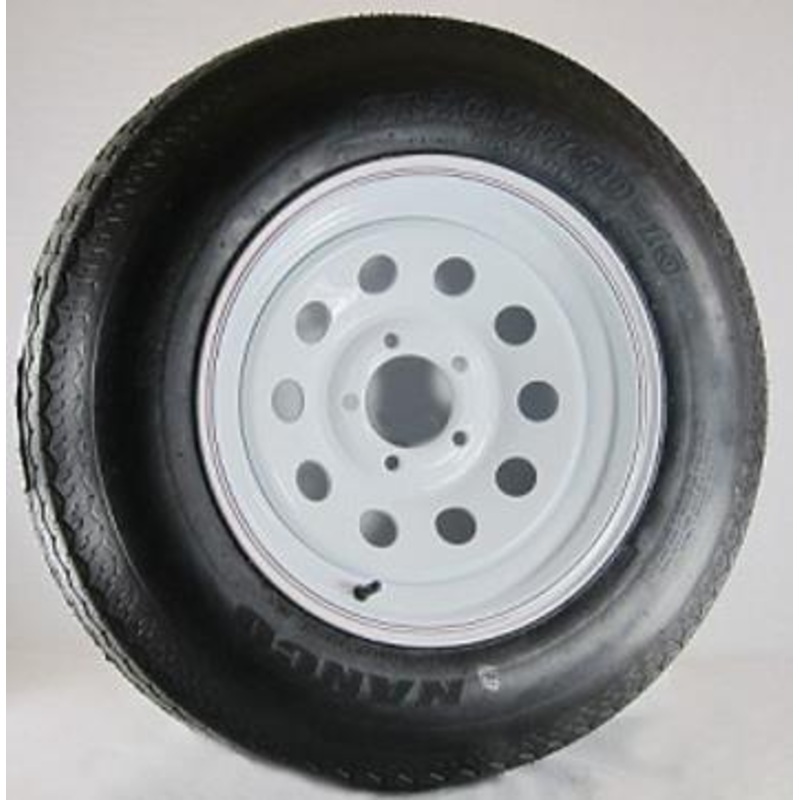 AWC Bias C/6 Ply, Standard, Trailer Tire/Wheel Kit – 20.5×8-10 – 5/4.5 TA2210612-70B205C