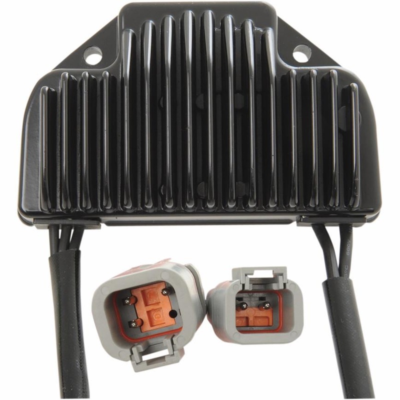 Drag Specialties Solid-State Regulator – Black 2112-1042