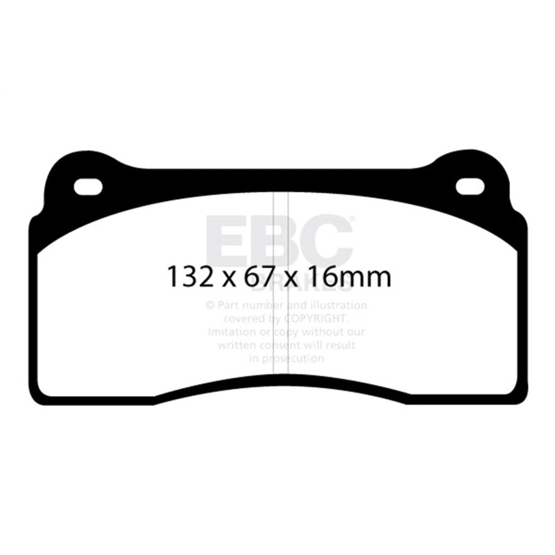 EBC 99-03 Aston Martin DB7 5.9 Bluestuff Front Brake Pads