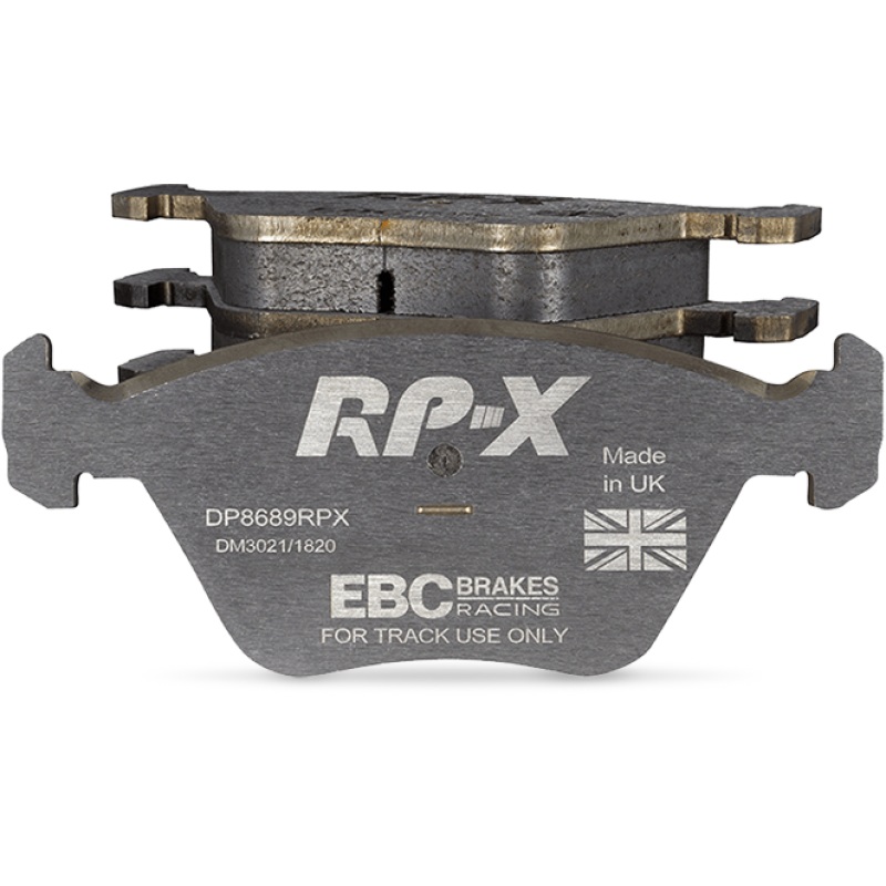 EBC Racing 2015+ Ford Mustang (6th Gen) 2.3L Turbo (GT Performance Package) RP-X Front Brake Pads