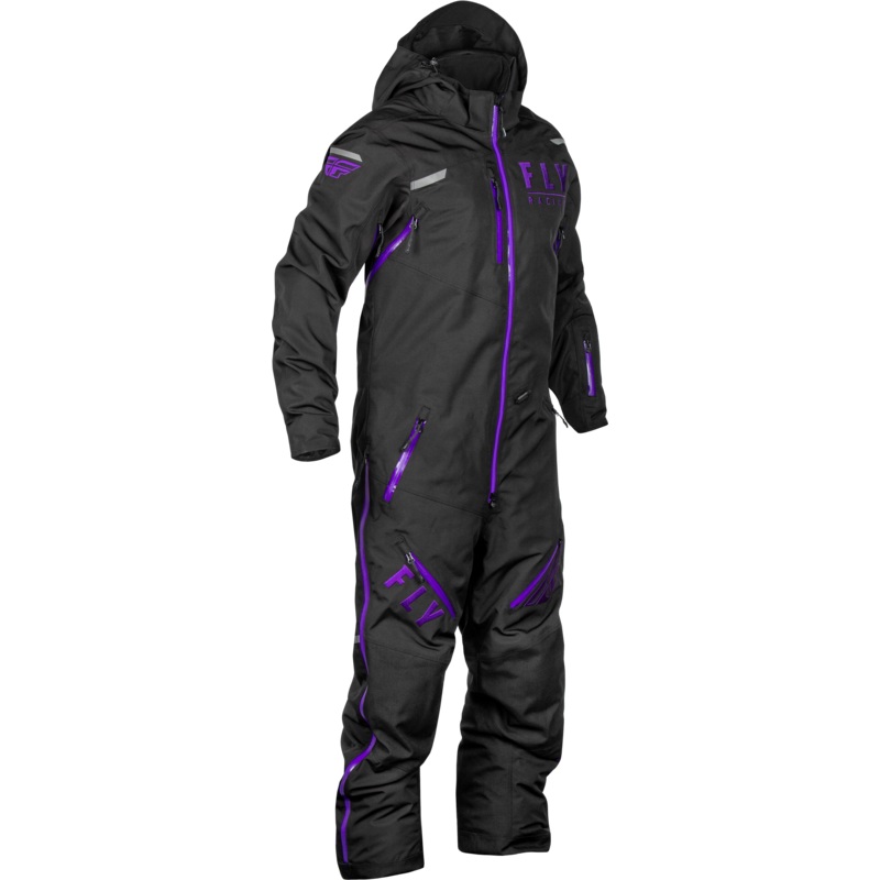 Fly Racing 470-4359X Cobalt Shell Monosuit Black/Purple Xl