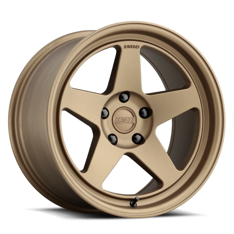 Kansei K12B Knp 18×8.5in / 5×114.3 BP / 35mm Offset / 73.1mm Bore – Bronze Wheel