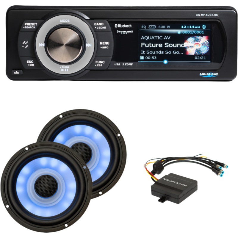 Aquatic AV 94-1337 Ultra Rgb And Stereo Plus Kit `98-13 Flt/Flh