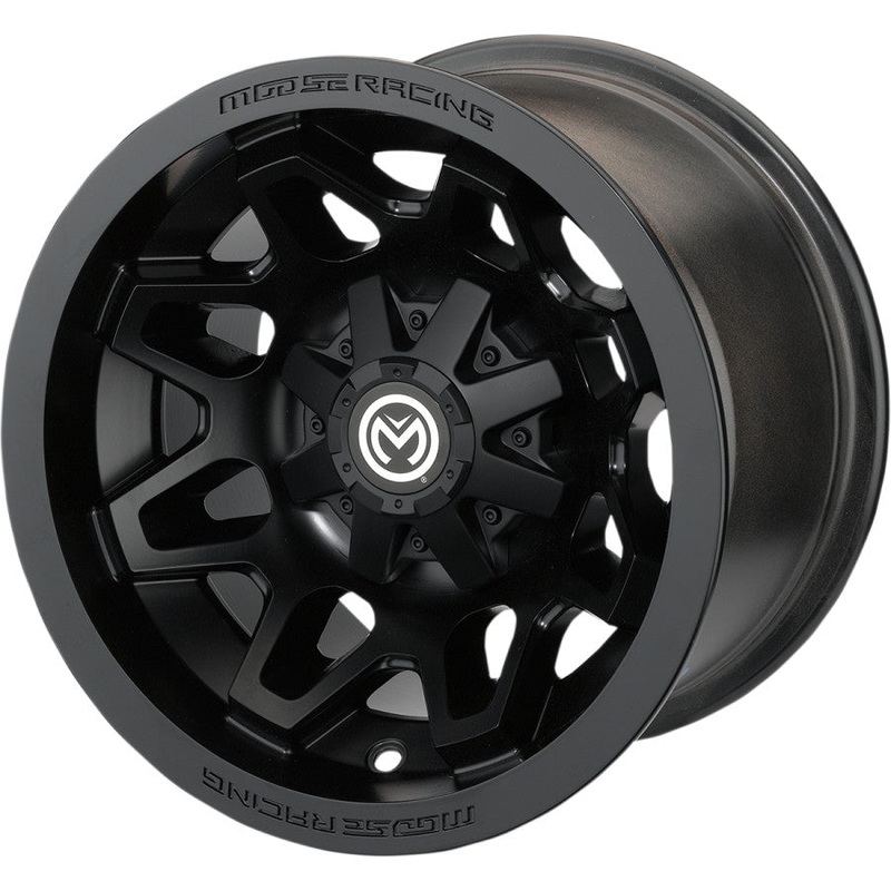 Moose Utility 416X Wheel – 14×8 – 4+4 Offset – 4/136 – Matte Black 0230-1165