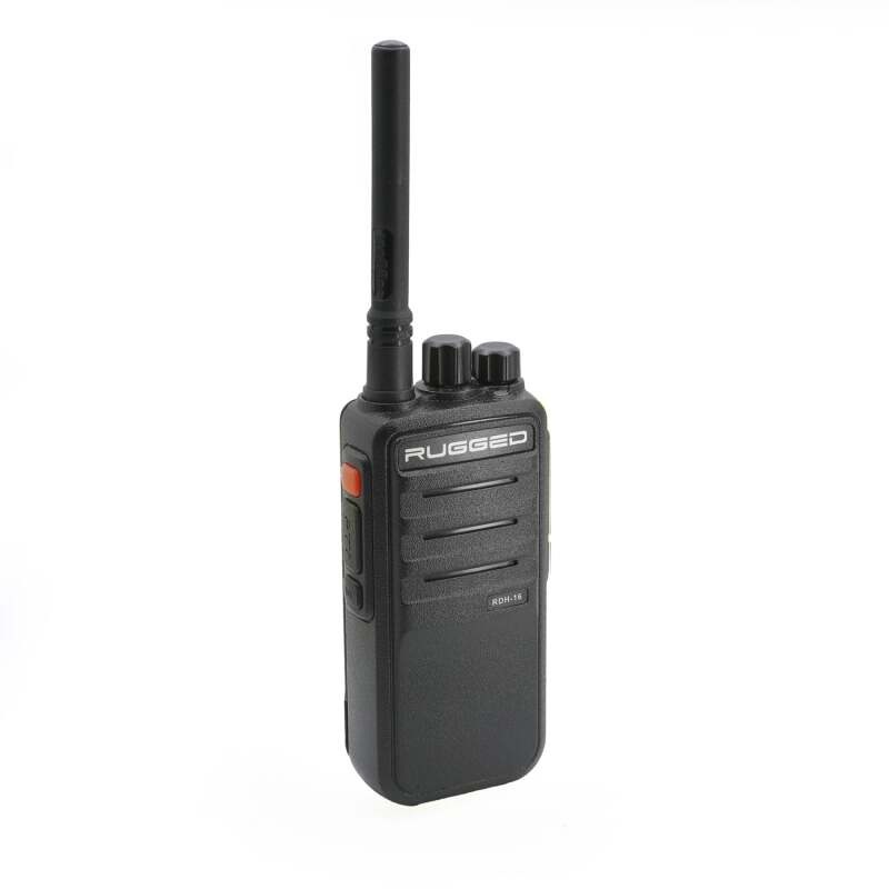 Rugged Radios Rugged RDH16 – Business Band Two Way Handheld Radio – Digital and Analog UHF / Black