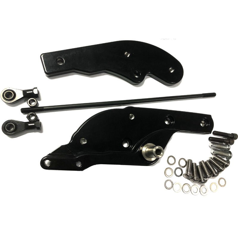HardDrive 820-0536 Forward Control Extention Kit Black `18-Up Softail