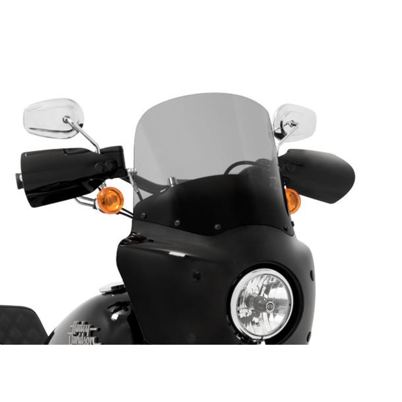 Memphis Shades Windshield for Road Warrior Fairing – 13in. Dark Black Smoke MEP86812