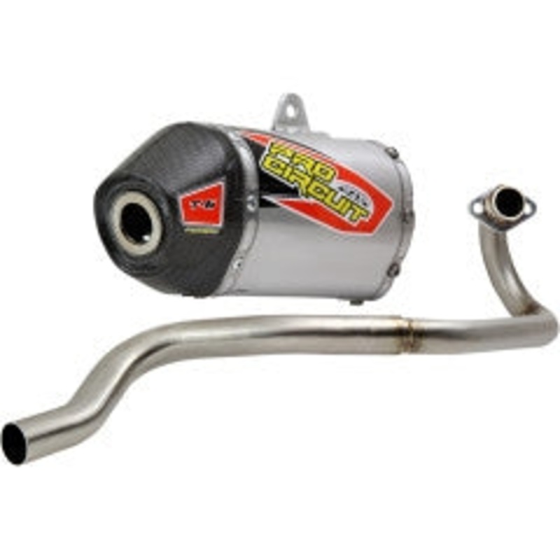 Pro Circuit T-6 4-Stroke Exhaust System – Stainless 0122011F