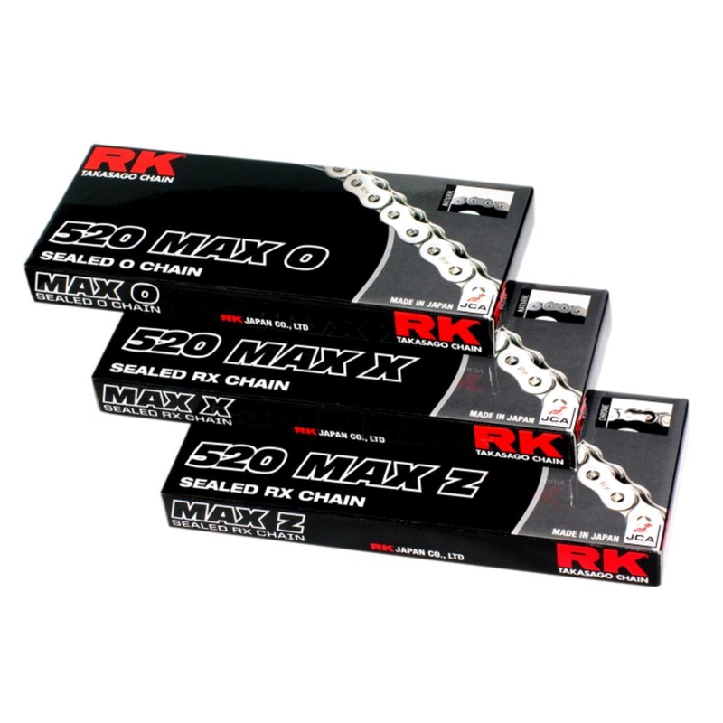 RK 520 Max-Z Chain – 120 Links – Chrome 520MAXZ-120-CC