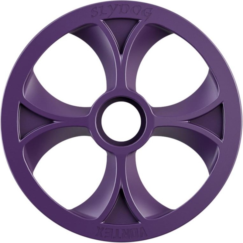 Slydog 10in. Vortex Idler Wheels – Purple BOG100UNVSOLPUR