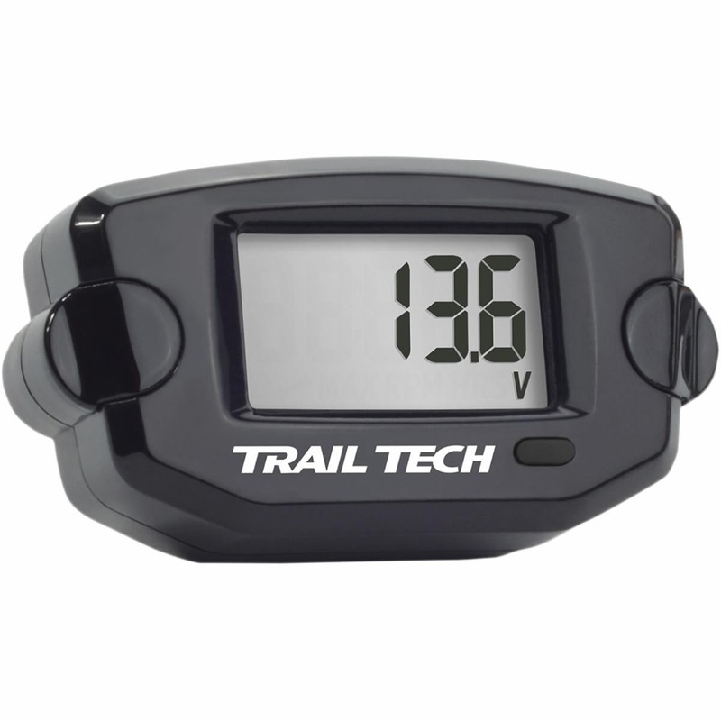 Trail Tech Voltage Meter – Black 742-V00-BL