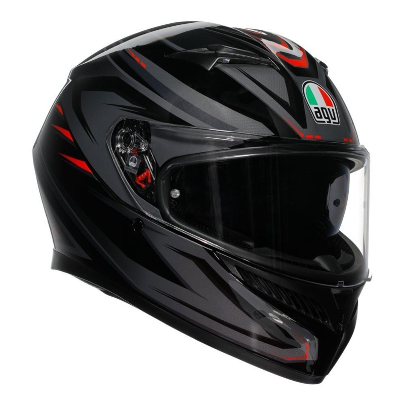 AGV K3 SYTH HELMET – BLACK/RED S