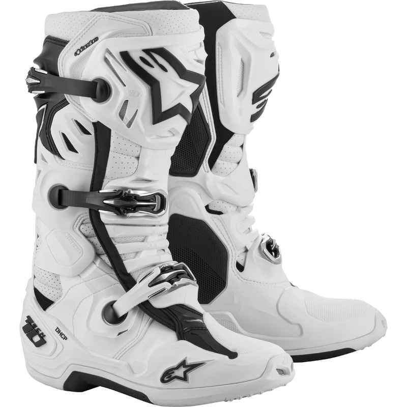 alpine star 482-01610 Tech 10 Supervented Boots White Sz 10