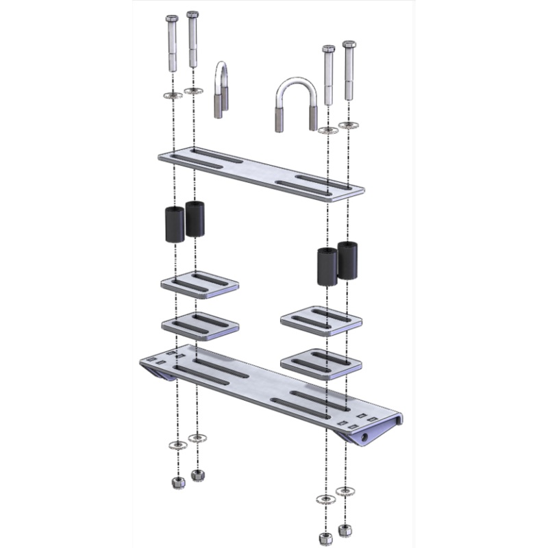 KFI Replacement Hybrid ATV Plow Mount