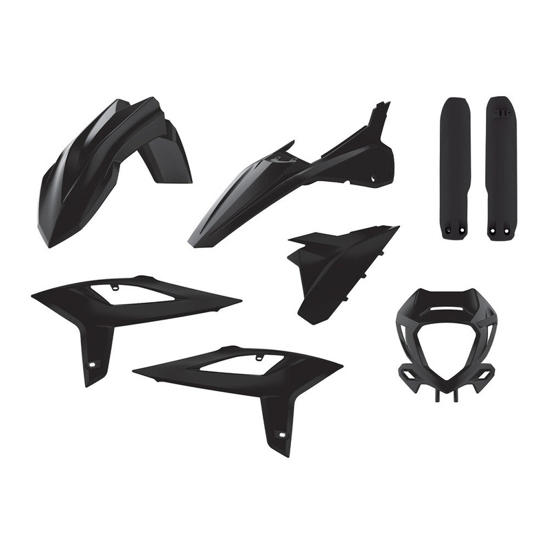Polisport Plastic Kit – Black 90930