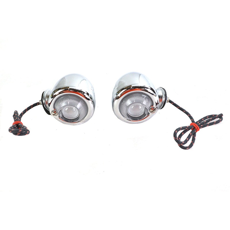 Replica Guide DH-49 Bullet Marker Lamp Set For Harley-Davidson
