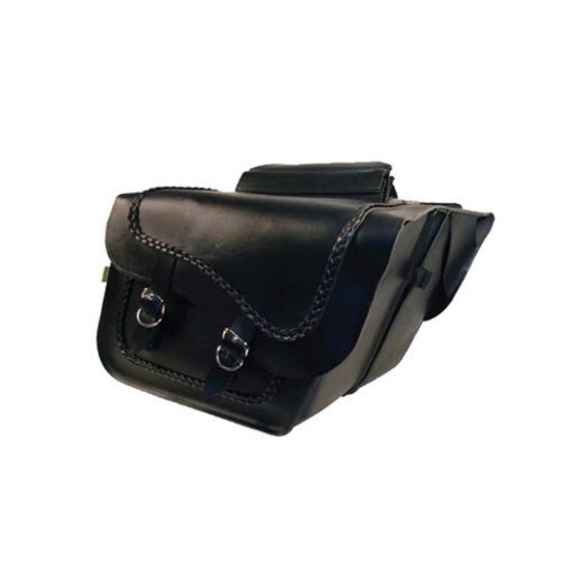 Willie & Max Braided Slant Saddlebag 58709-20