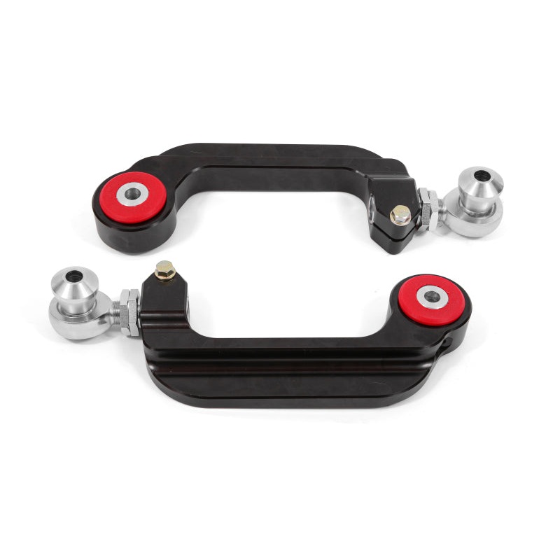 BMR 15-18 S550 Mustang Billet Aluminum Camber Links Adjustable (Poly/Rod ends) – Black Anodized